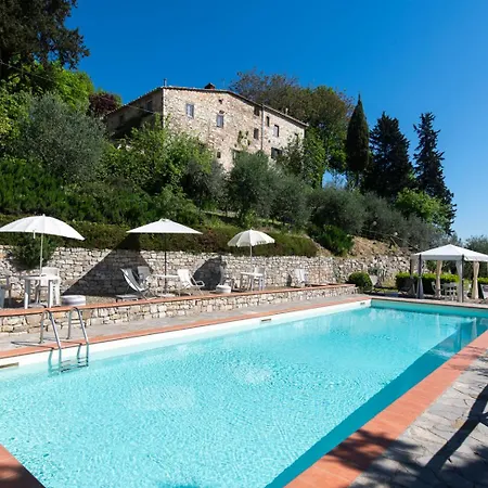 Casa Il Cipresso, In The Heart Of Chianti With Swimming Pool