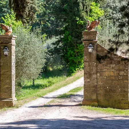 Casa Il Cipresso, In The Heart Of Chianti With Swimming Pool Vakantiehuis *